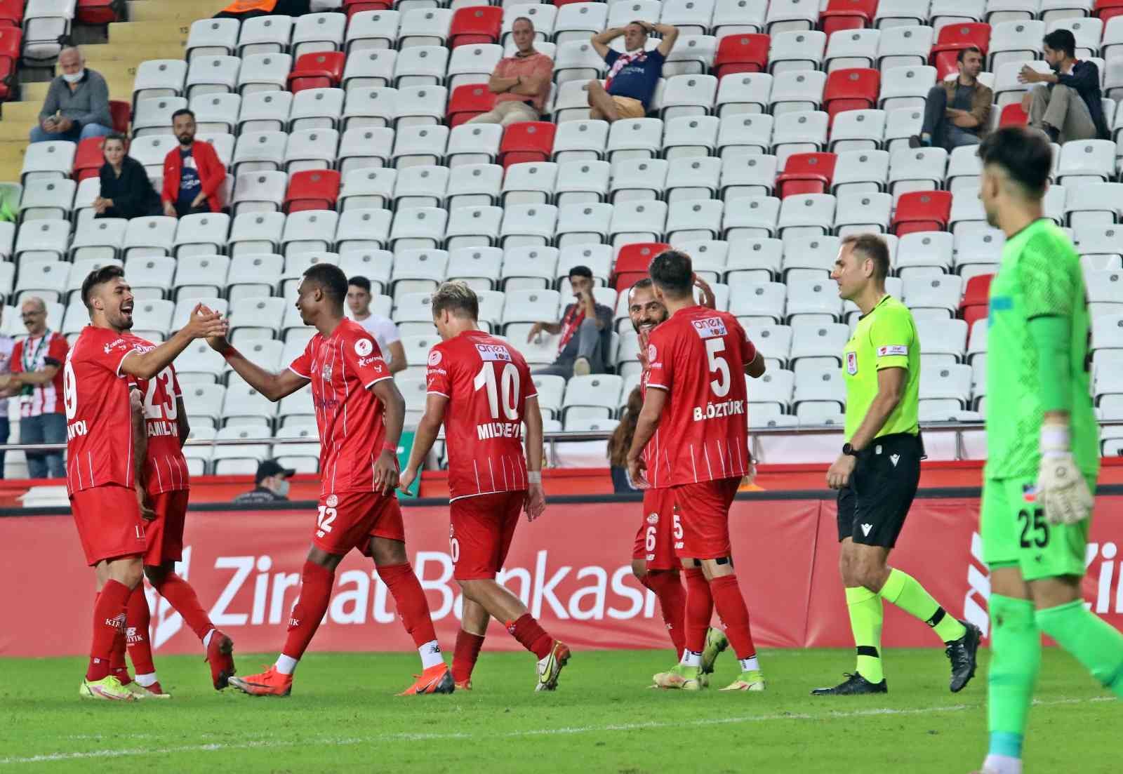 Ziraat Türkiye Kupası: FT Antalyaspor: 5 – Diyarbekirspor: 0